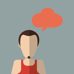 Man icon design , vector illustration