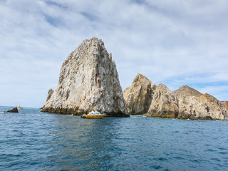 Naklejka premium The Rock Formation of Land's End, Baja California Sur, Mexico, n