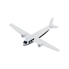  isometric seaplane aircraft