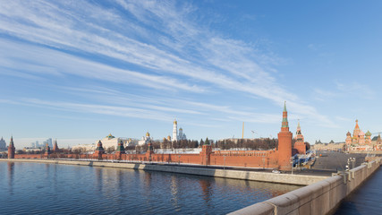 Fototapeta na wymiar the architectural ensemble of the Kremlin, Moscow