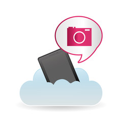 Camera icon design, vector illustration