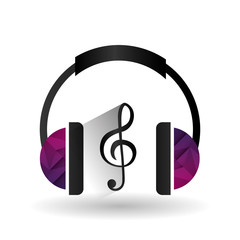 music note design , vector illustration