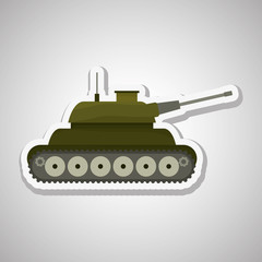 Obraz premium Military tank design , vector illustration