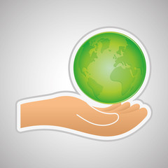 Eco icon design , vector illustration