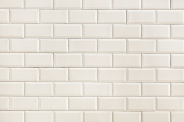 Beige brick wall background texture - 107382185
