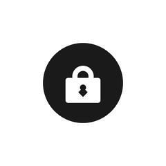 indoor door lock icon