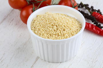 Raw millet
