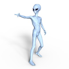 Fototapeta premium 宇宙人