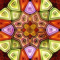 Seamless texture of abstract shiny colorful