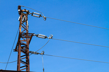 electric high voltage  tower