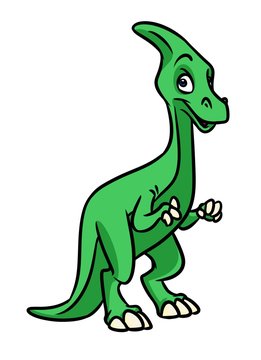 Dinosaur cartoon illustration isolated image animal character

