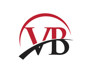 VB red letter logo swoosh