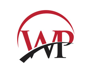WP red letter logo swoosh