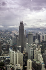 Fototapeta na wymiar Kuala Lumpur Skyline