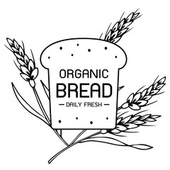 Bread Banner design template. Vector illustration