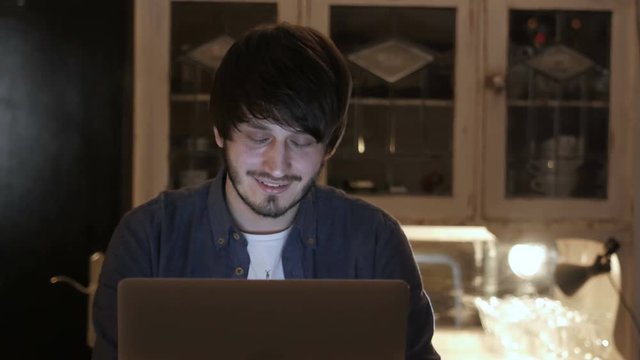 Young Entrepreneur Freelancer Working using a Laptop and in Coworking