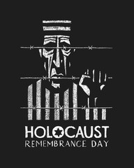 Holocaust Remembrance Day - obrazy, fototapety, plakaty