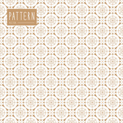 Seamless pattern contemporary and modern that you can change col