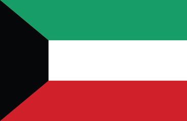 Kuwaiti flag.