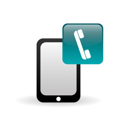 Smartphone icon design , vector illustration