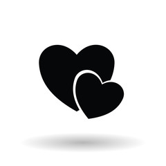 heart  icon design , vector illustration