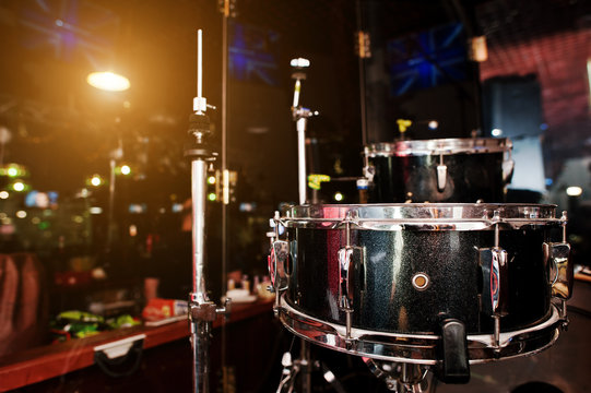 Drum set and drum sticks