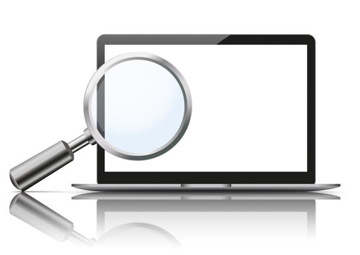 Notebook Loupe Mockup Mirror