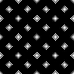 Seamless black and white vector background with abstract geometric shapes. Print. Cloth design, wallpaper.