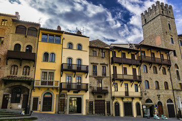 Fototapeta premium Piazza Grande Arezzo