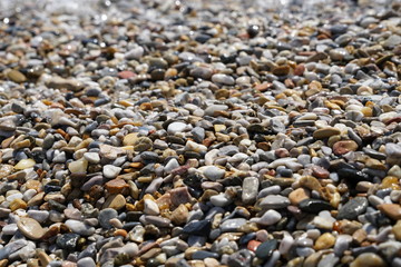 pebbly beach
