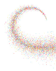 Fototapeta premium Paper background with drops.