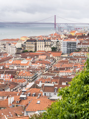 Fototapeta na wymiar The Lisbon Roofs