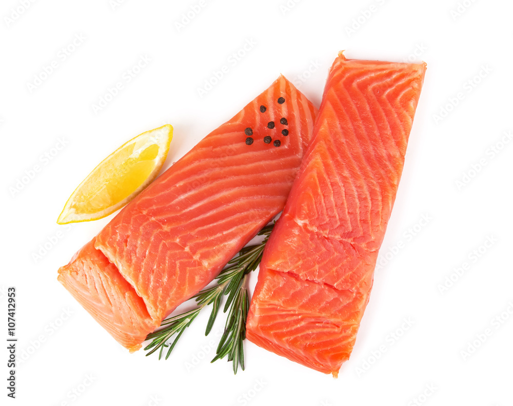 Wall mural salmon