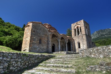 Church of Hagia Sophia in Mystras