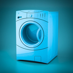 3D rendering washing machine