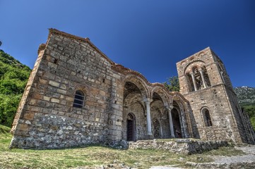 Fototapeta premium Church of Hagia Sophia in Mystras