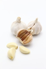 Garlic isolated