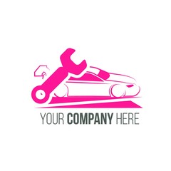 Car repair logo icon Vector