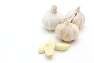 Garlic isolated