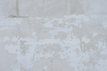 Wall fragment with attritions and cracks
