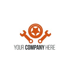 Car repair logo icon Vector