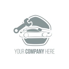 Car repair logo icon Vector
