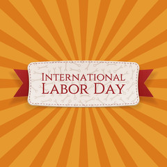International Labor Day decorative Banner