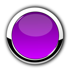 Metalic violet button.