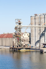 Grain Silos and Warehouse