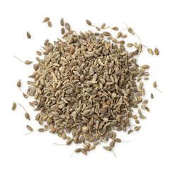Heap of dried anise seeds