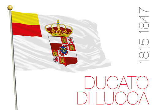 duchy of lucca historical flag