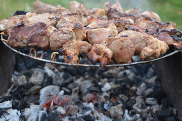 Meat and coals 