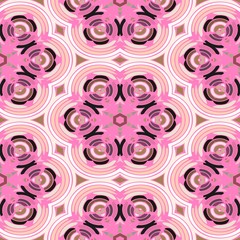 Obraz na płótnie Canvas Abstract seamless geometric patterns. Kaleidoscope seamless