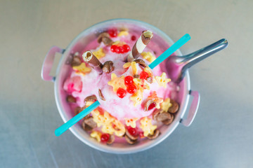 ice dessert colorful sweet 